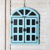 Fake Window Decoration, Wooden Wall Hanging, Wall Decoration, Blackboard Message Board, Coffee Shop, Milk Tea Shop, Bar Window Pendant