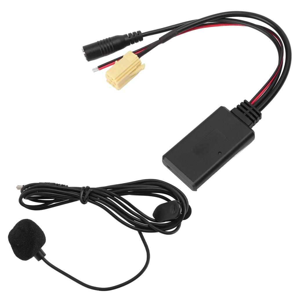 Car Aux Bluetooth 5.0 Audio Cable Microphone Handsfree Adapter Replacement for ALFA ROMEO 159 2005+