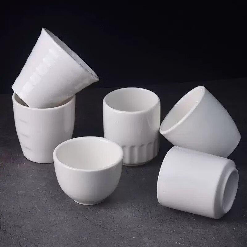 Pure White Thickened Ceramic Mug
