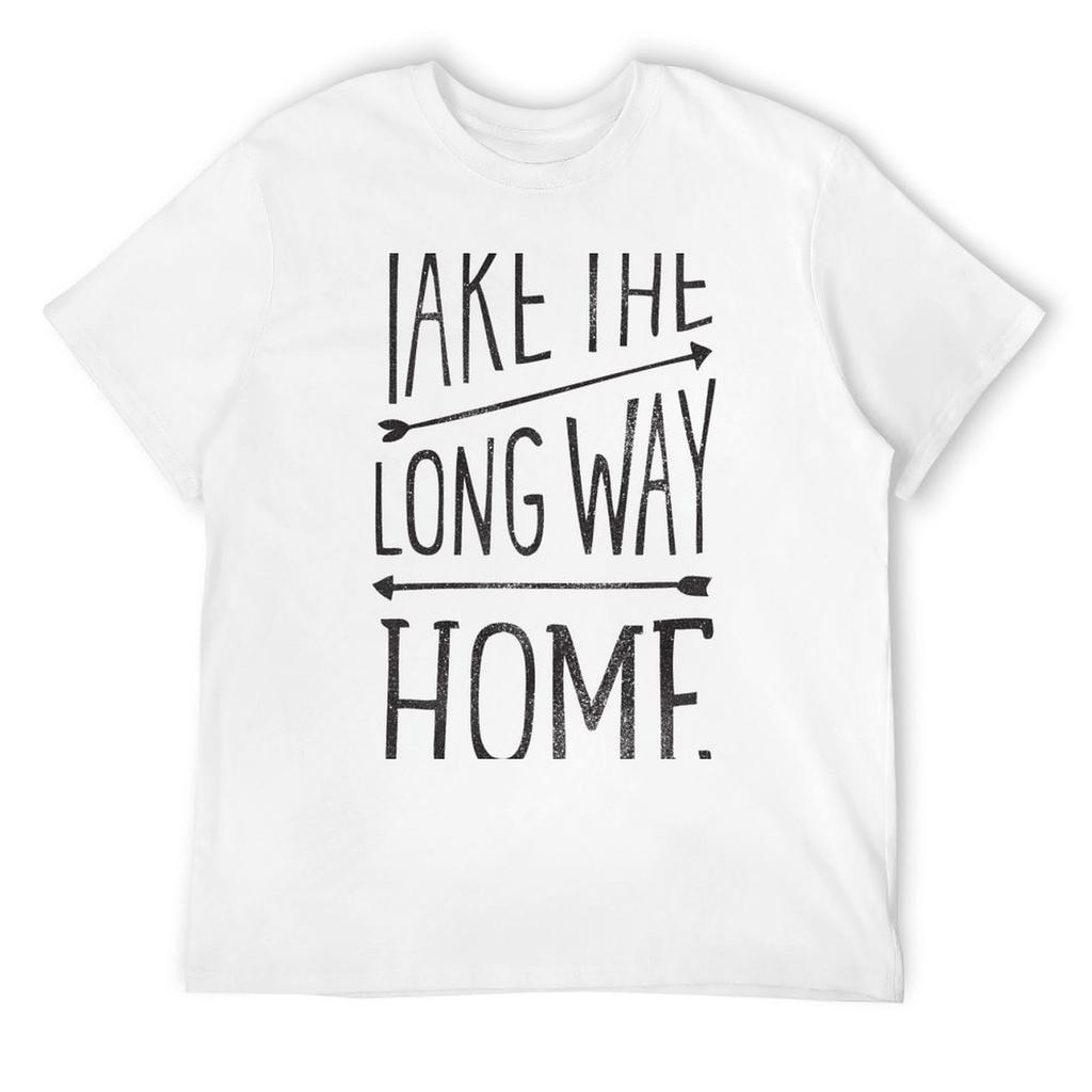 TAKE THE LONG WAY T-Shirt Short Sleeve Tee Quick Drying Animal Prinfor Boys Mens Graphic T-shirts