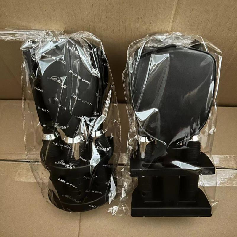 Kreatywny 4-częściowy zestaw lusterka i grzebienia z uchwytem - kolekcja Daily Essentials