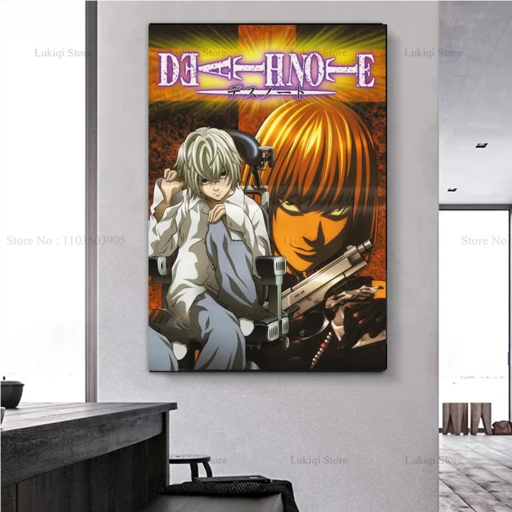 Classic Movie Series Cartoon Anime D-Death Vintage Poster Prints Canvas Painting Wall Art Picture Living Room Home Decor