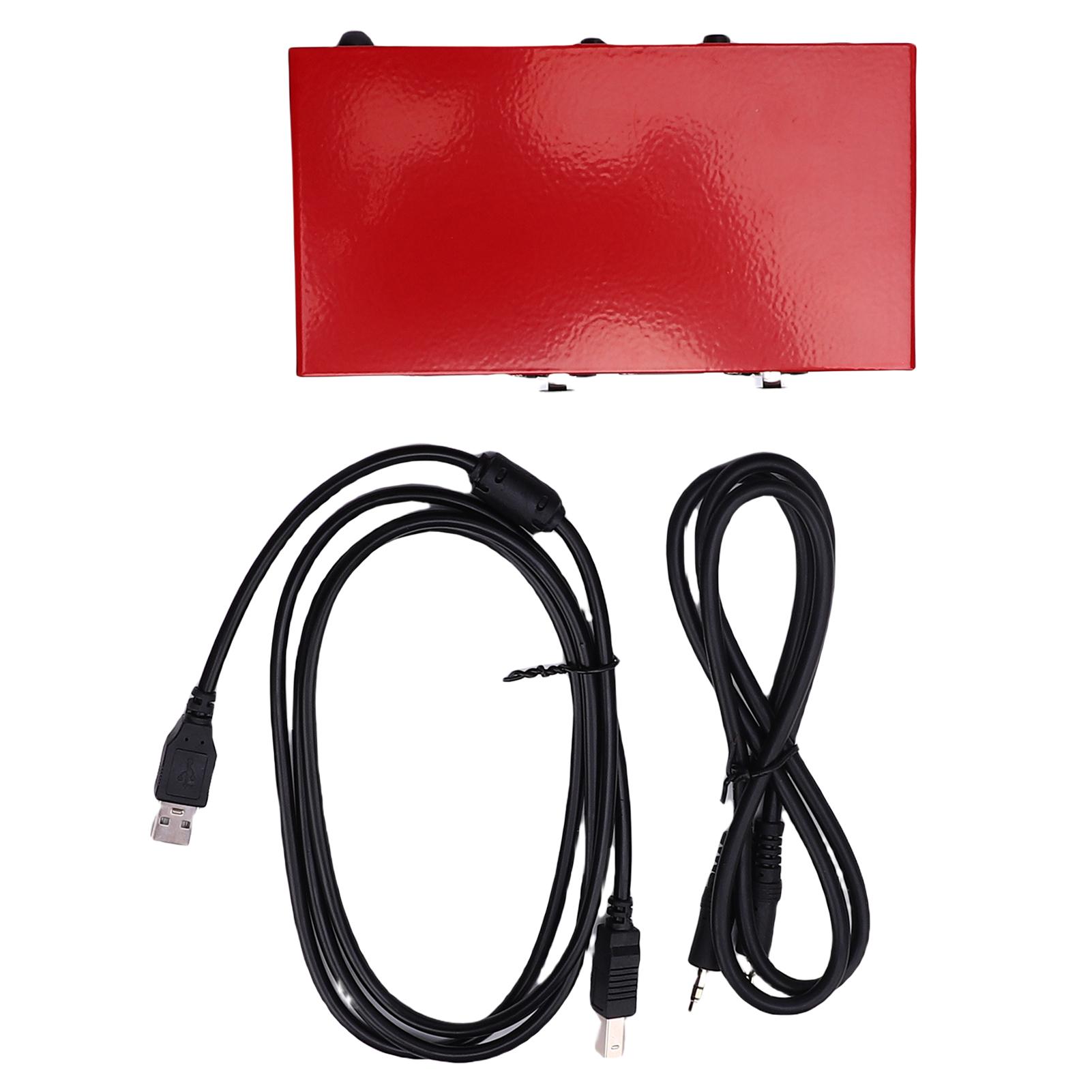 Konnwei 48V Phantom Power Supply With 2 Input 2 Output Usb Powered Anti Interference Phantom Power For 2 Condenser Microphone