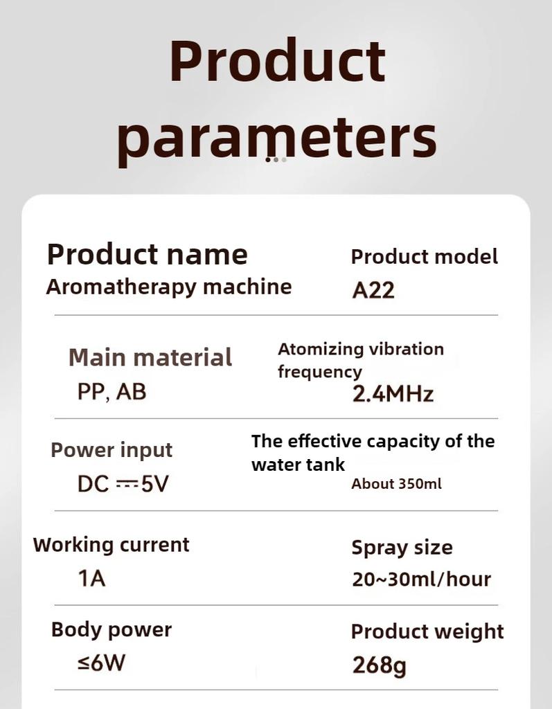 Colorful Aromatherapy Machine Simulated Flame Ultrasonic Essential Oil Diffuser Desktop Crack Humidifier USB