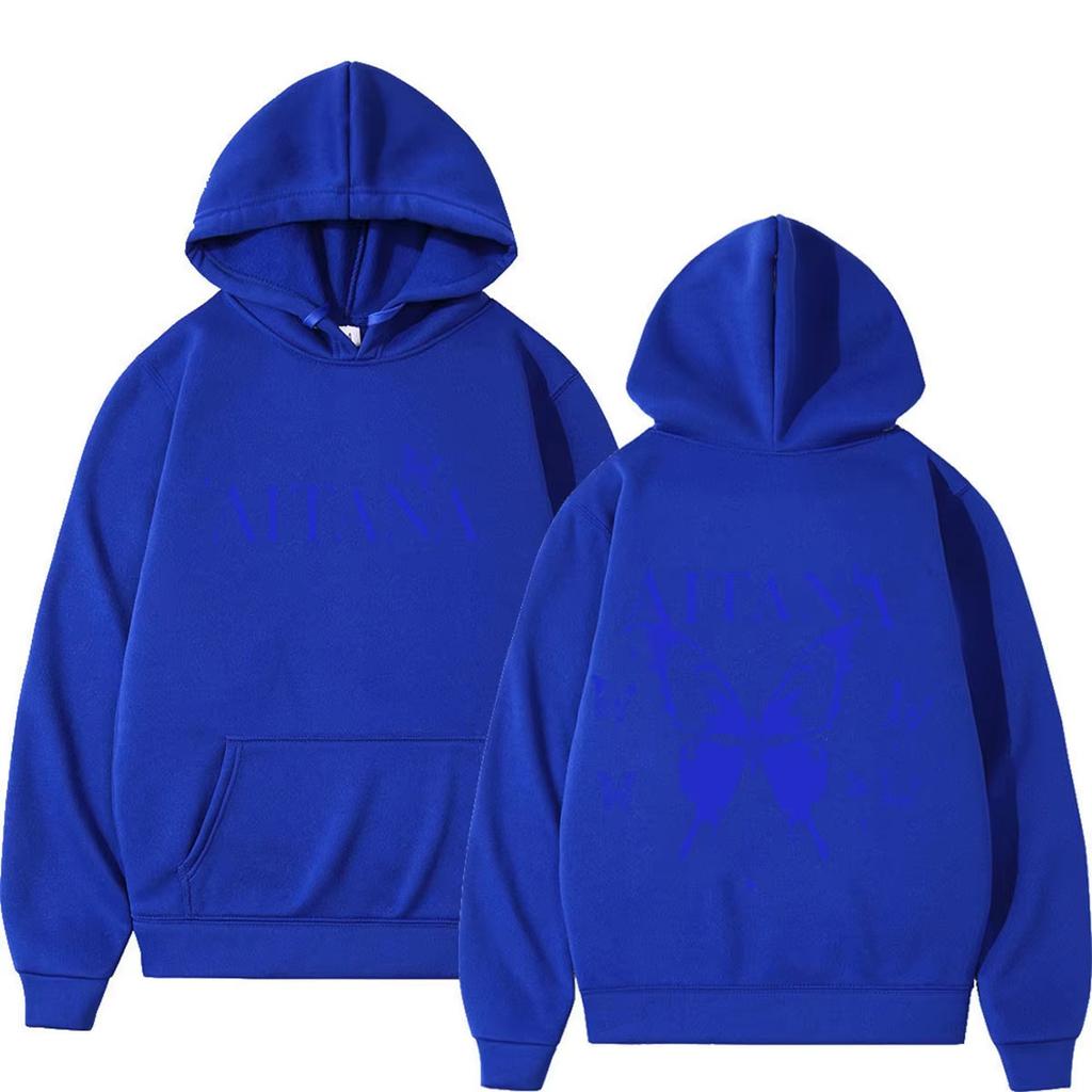 Chanteuse Aitana Cuarto Azul Tournée Mondiale 2026 Sweat à Capuche Merch Hommes Femmes Mode Pull à Manches Longues Coupe Ample Confortable et Polyvalent