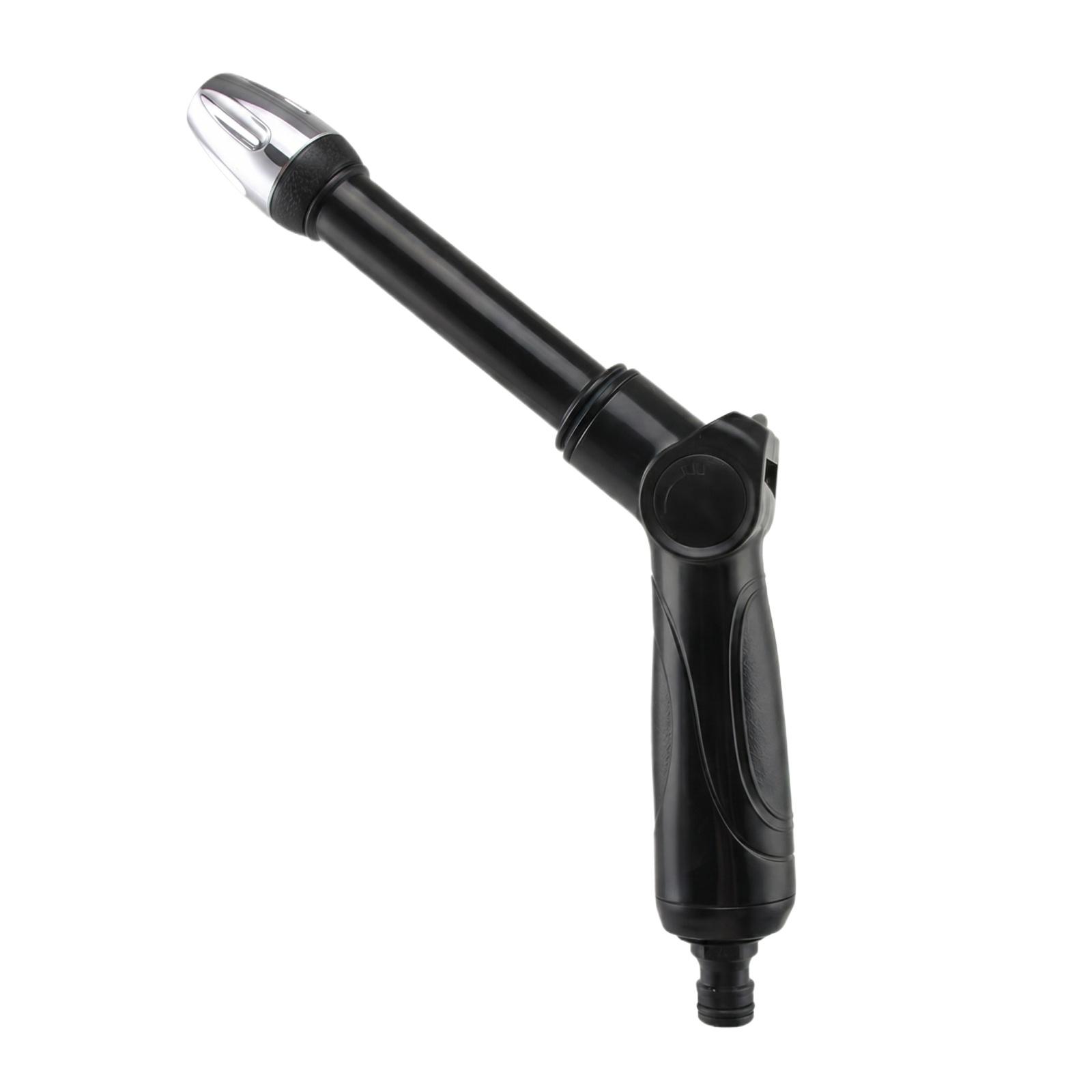 

Handheld High Pressure Water Spray Gun with Adjustable Nozzle Stainless Steel Tube for Garden Cleaning and Car Washing