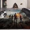 Tappeto per Corridoio Gioco Battlefield 6 Tappetino Antiscivolo per Lavanderia Decorazione Lavanderia Balcone Bambino Soggiorno Tappeto per WC