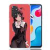 Kaguya Sama Shinomiya Handyhülle Für Xiaomi Redmi Note 15 14 13 12S 12 Pro Plus 11S 11E 11 11T 10S 10 Kunst Weiche Musterabdeckung Rot