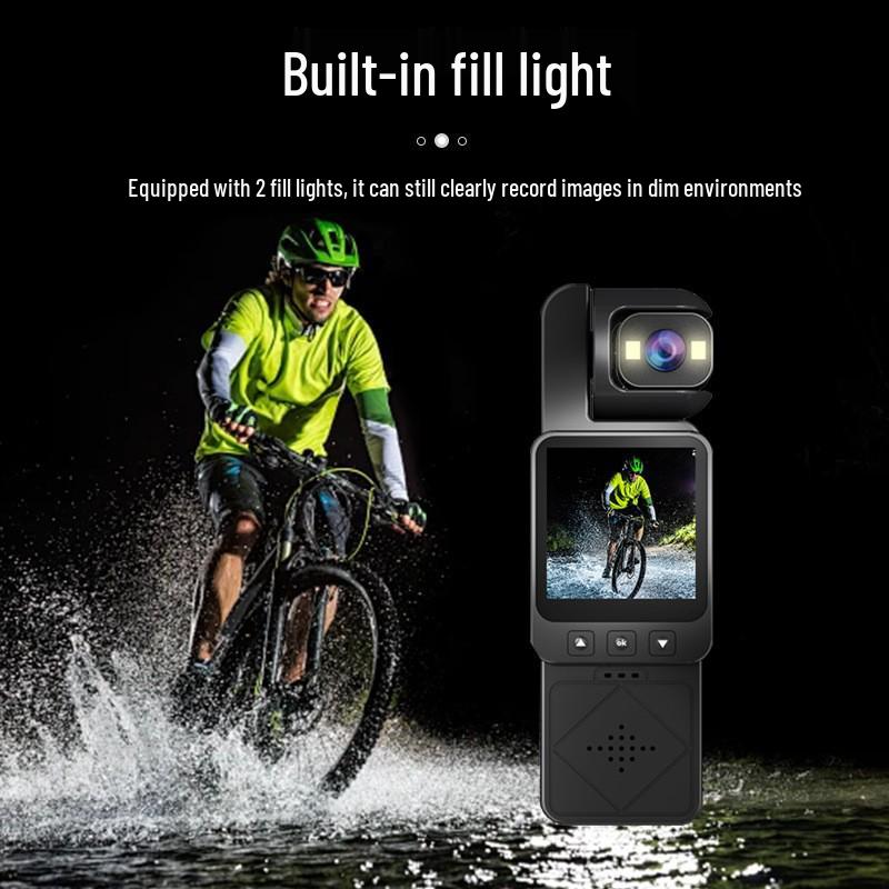 WiFi-Enabled Portable Outdoor Sports & Cycling Camera