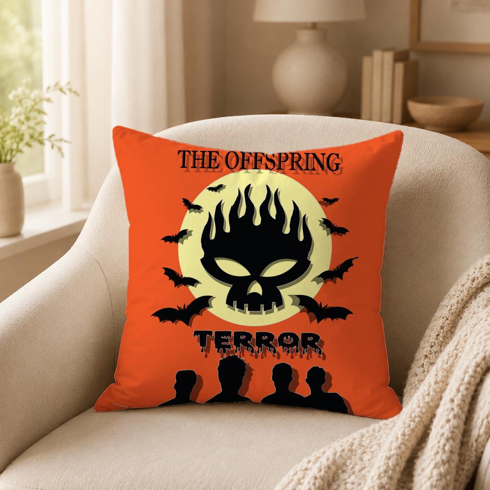 Band T-The OffspringS Cushion Cover Double-Sided Printed Pillow Cover Hypoallergenic Dust-Mite Proof