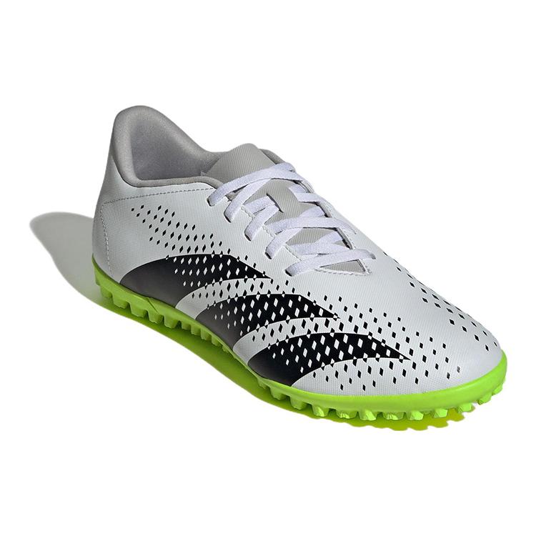 adidas Predator Accuracy.4 Tf 'Weiß Schwarz Solar Grün' (Unisex) Fußballschuhe GY9995