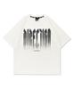 BUNKERBUSTER Shadow Gradient Typography Short Sleeve T-Shirt Mq2Tu255_Off White