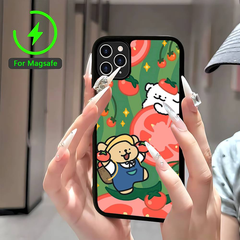 

Maltese Cute Line Puppy Dog Phone Case For IPhone 16 15 14 13 12 11 17 Pro Max Plus Magnetic Wireless Cover iPhone 15pro max