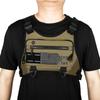 Tide Tactical Functional Vest Bag - Men's Casual Chest & Workwear Backpack