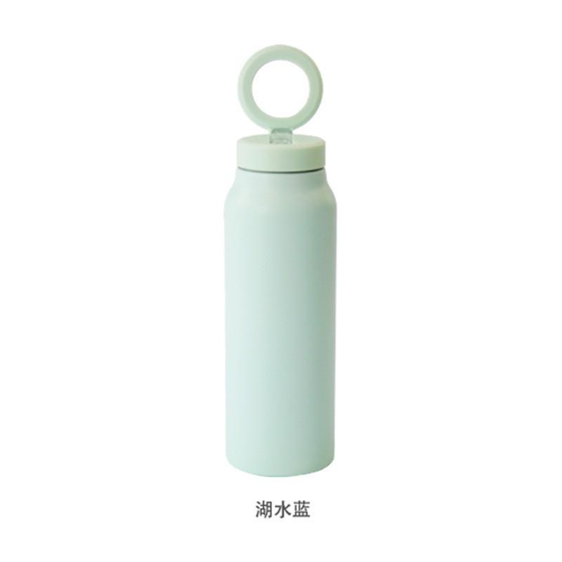 Thermos Sportivo Verniciato Acciaio a Doppia Parete 24oz/700ml Borraccia Sottovuoto per Acqua Supporto Magnetico per Telefono