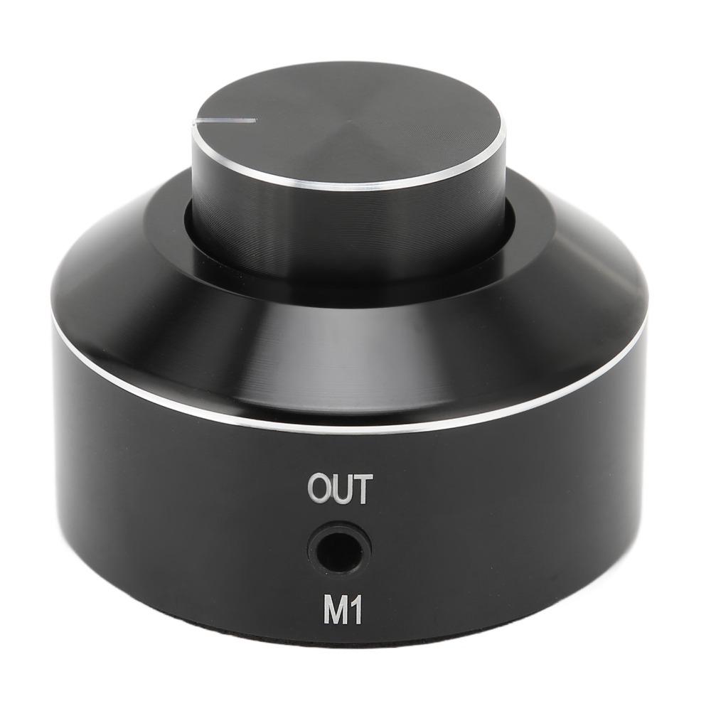 Langlebiger 3,5-mm-M1-Mini-Lautstärkeregler-Stecker Plug-and-Play 3,5-mm-Lautstärkeregler Aktive Steuerung Heim-Audiosystem