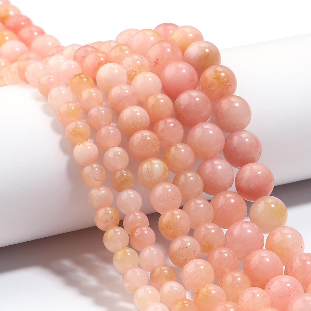 Natural Stone Beads 6/8/10mm Opal Round Loose Spacer Beads For Jewelry Making DIY Charms Bracelets Necklace Earrings Accessories