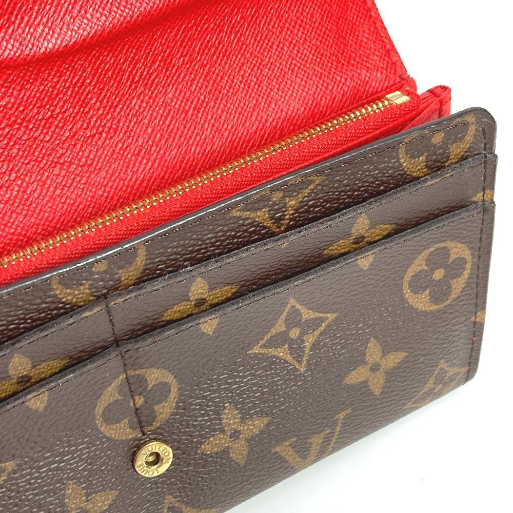 Louis Vuitton M62236 Monogram Portefeuille Sarah Bifold Flap Long Wallet