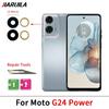 Camera Lens For Moto G85 G100 G200 G62 G60S G54 5G G52 G51 5G G41 G24 Power G14 Rear Back Camera Glass Lens With Glue Adhesive