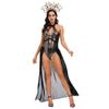Medusa Costume - Snake-Haired Gorgon Role-Play Outfit for Halloween and Stage Performance.