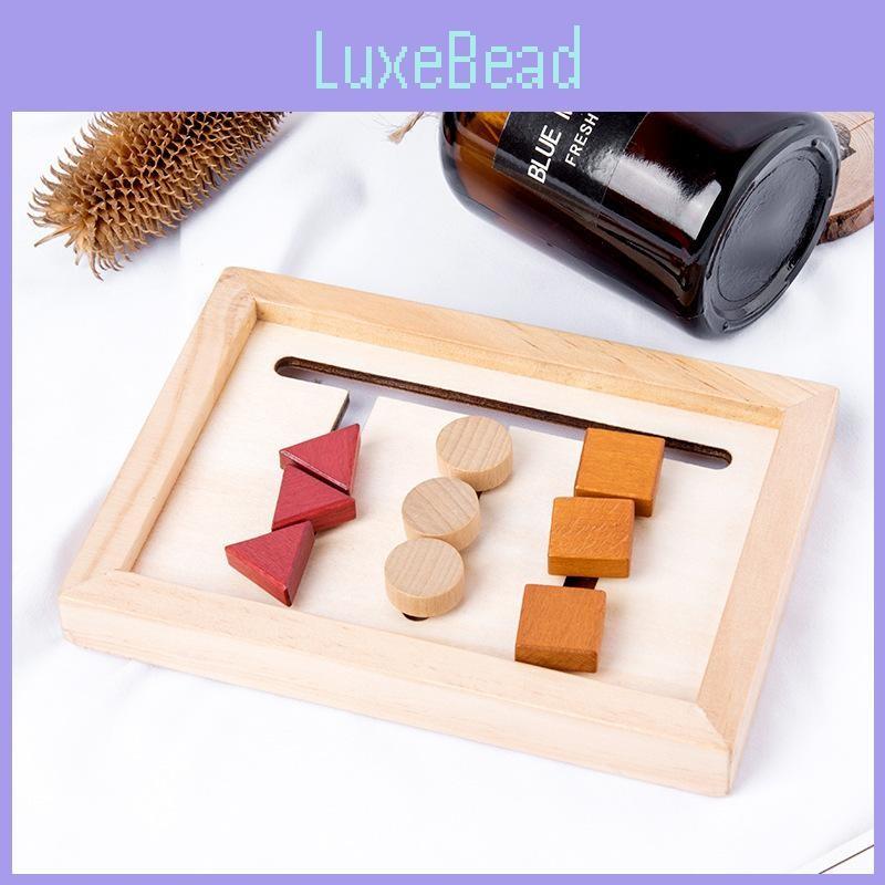 Matching Shape Wooden Game Board Children Puzzle Toy For Cognition Shape