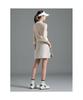 BEANPOLE GOLF Women'S Cropped Collar Neck Pullover - Beige