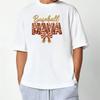 Baseball Mama T Shirt Unisex Game Day Sports Mom Bow Black Xxl Novelty Top Vintage Slightly Homme Fashion Comfortable