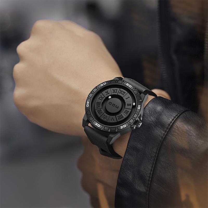 CQ268 Fashionable Men watch magnetic ball suspension cool creative concept waterproof quartz watchwatches for man