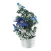 Vibrant Artificial Mini Christmas Tree Miniature Festive Table Decoration
