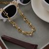 Fashionable Simulated Pearls Charm Necklace Lightweight Design Daily Wear Formal Event Collarbone Chain Gift