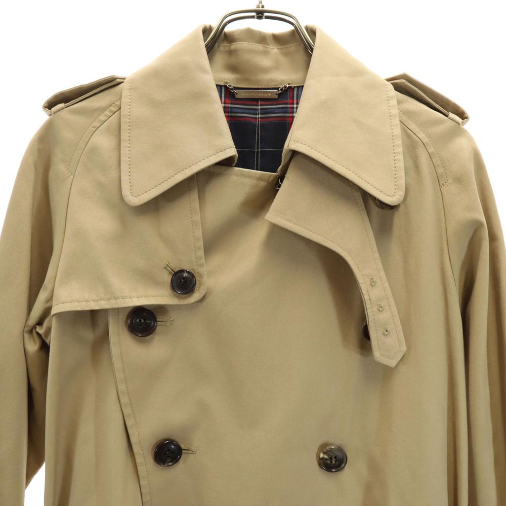beautiful people Made In Japan Trench Coat 140 Beige Kid's Used