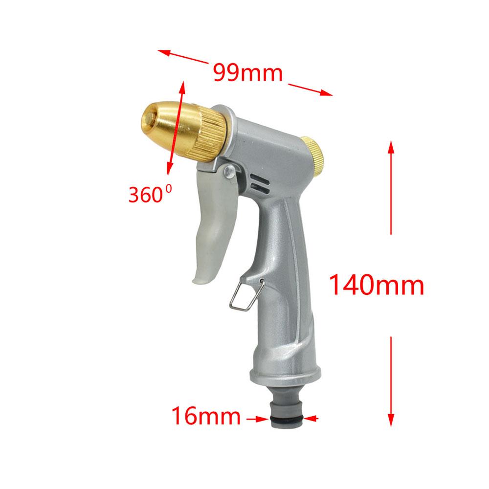 Gartenbewässerung Hochdruck-Wasserpistole zur Reinigung von Autowaschmaschinen, Gartenbewässerungsschlauch, Düsensprinkler, 1 Stück