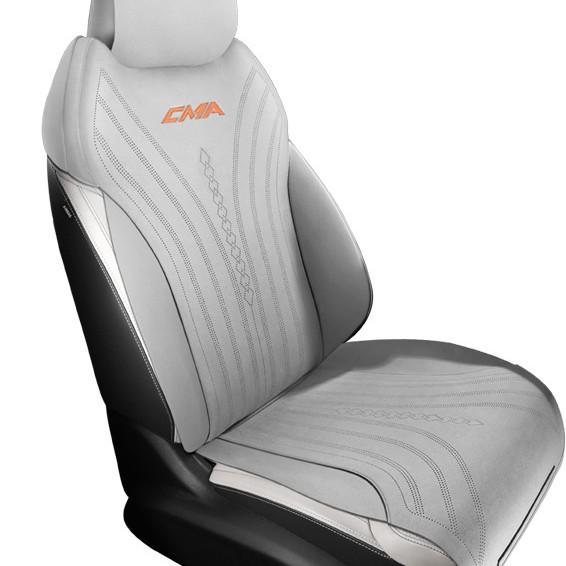 Universal Suede Car Seat Cushion for Boyue L – Four Seasons, Half-Pack, Ventilated, Fits Five Seats