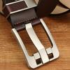 Belt Men'S Leather Pin Buckle Belt Men'S Cowhide Belt Retro Casual Brand