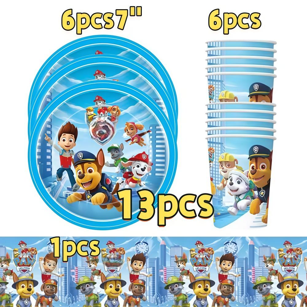 Ed Birthday Party Decorations Balloons Tableware Paper Cups Plates Tablecloth Party Decorating Accessorie For Boy Girl
