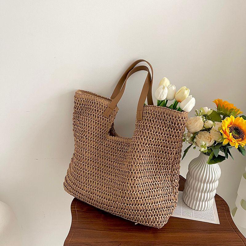 

Bag Women s Fashion All-Match Seaside Holiday Shoulder Bag Khaki