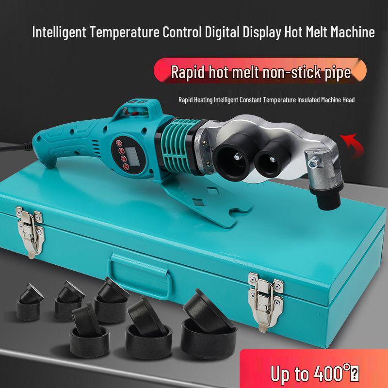 PPR PE Hochleistungs-Digitalanzeige Heißschweißwerkzeug mit einstellbarer Temperatur für Installateure