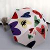 1pc Heart Pattern Automatic Opening/closing Umbrella with Auto Open/Close, Perfect Gift for Friends, Durable Plastic Handle yy250801222