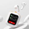 Earphones LCD Display APP Control Portable Headphones Earbuds for Study Work Life 10m
