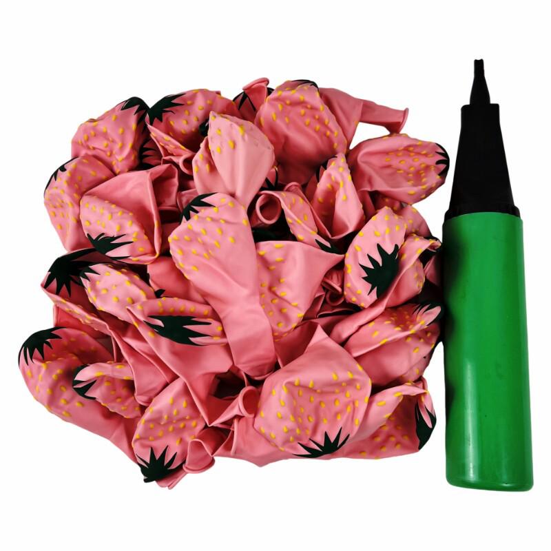 Thickened Strawberry Watermelon Balloons for Kids' Parties and Promotions