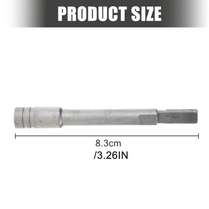 Bit Extension 83mm Tool Adapter Suitable for 1/4Inch Hexagonal Shank Bit And Flat Drills For Tight Space