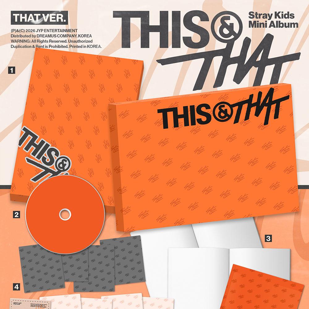 [POB] Stray Kids [THIS & THAT] Mini-Album (DIESES / JENES Version)