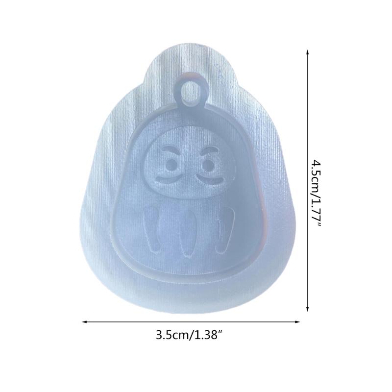 Schlüsselanhänger Silikonform Anhänger s Form Dharma Epoxidharz Gussformen für Handwerk Schmuckherstellung Heimdekoration