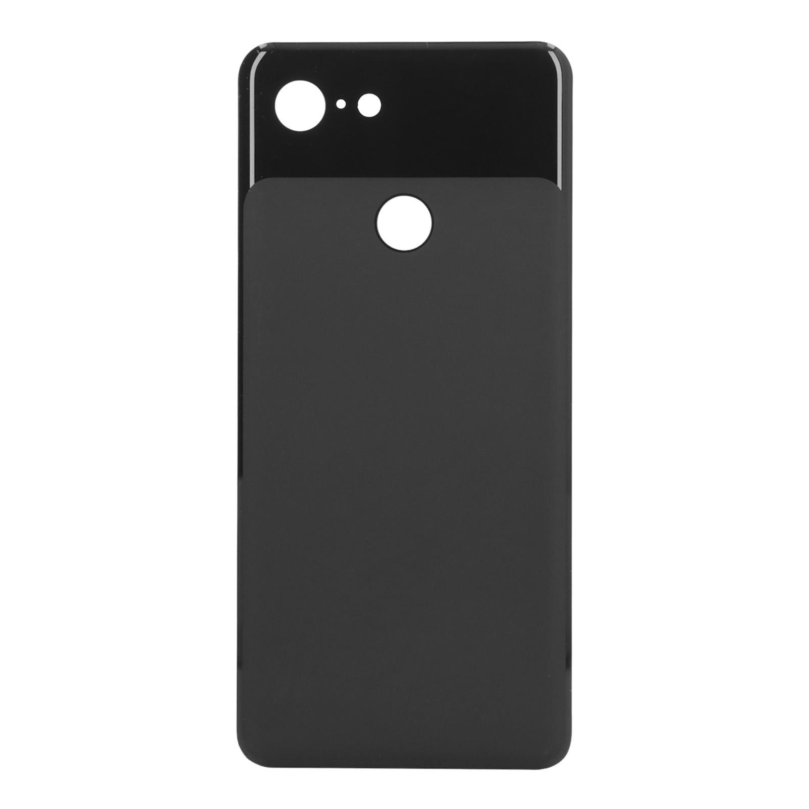

Replacement Back Glass Cover Black with Pre Installed Tape Repairing Tool Phone Rear Glass Door Cover for Google Pixel