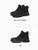 Red Dragonfly Women's Velvet-Thick Snow & Martin Boots: Winter Waterproof, Thick Sole, Short Workwear Style