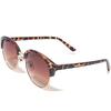 Bliss Leather Demi x Brown Half Thermont Full for Men and Thermont Black Plastic Full Cell Combination Retro Sunglasses, Style, Rim, Women,