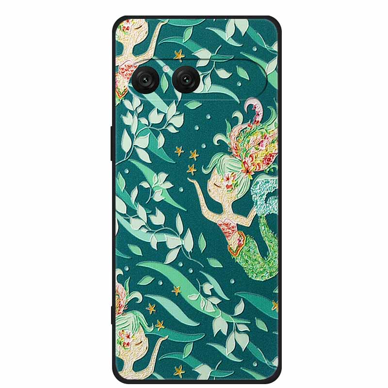 3D Emboss Case For Sony Xperia 10 VII 5G Phone Case Flowers Silicone Soft Coque Funda For Sony Xperia 10 VII Back Cover Case Bag