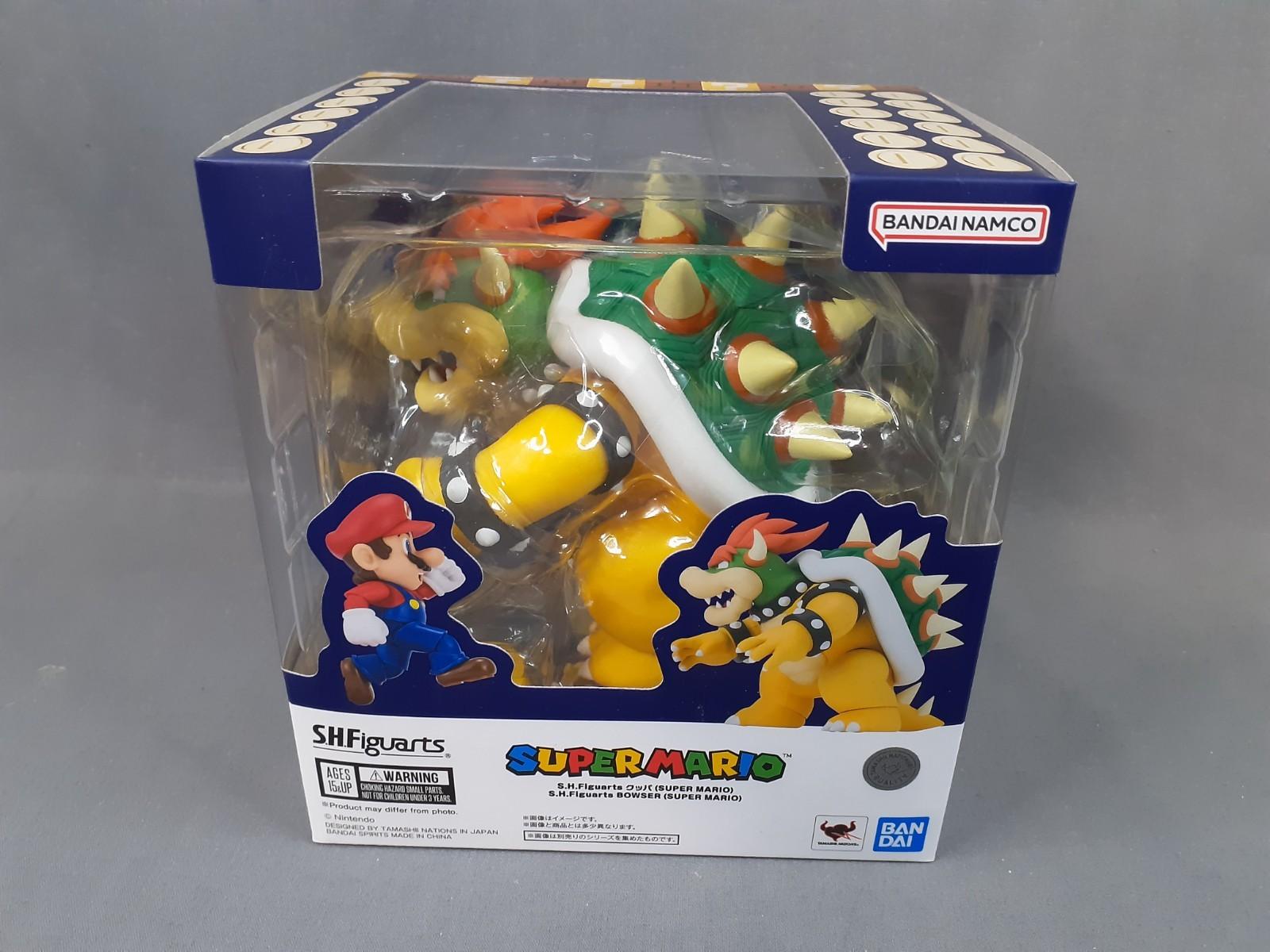 S.H.Figuarts Super Mario Bowser (SUPER MARIO) BANDAI Japan boxed