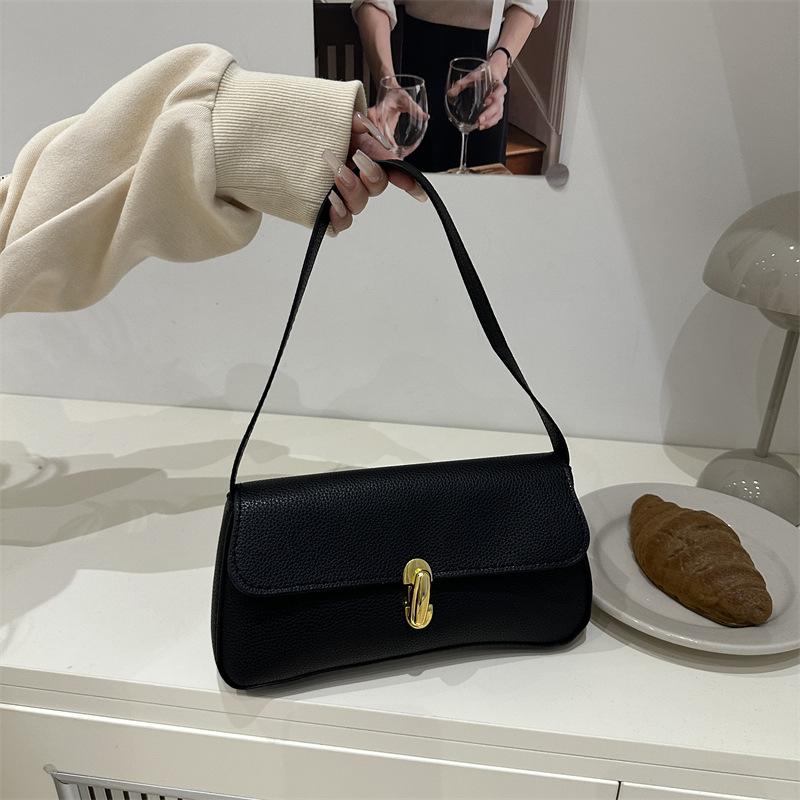False Niche Bag, Foreign Style Underarm Bag, Women's Bag, Autumn 2025 New Trendy Fashion Casual Simple Portable Shoulder Bag