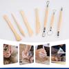 61-Piece Polymer Clay Tool Set for DIY Pottery, Carving & Embossing